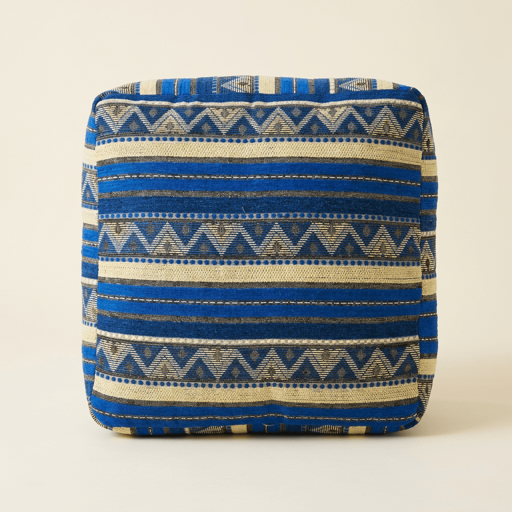 Moroccan Corner Set - Pouf and Two Cushions view 7