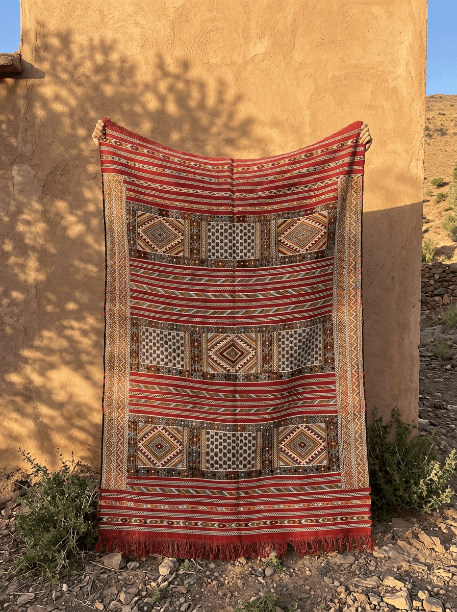 Handwoven Moroccan Area Rug