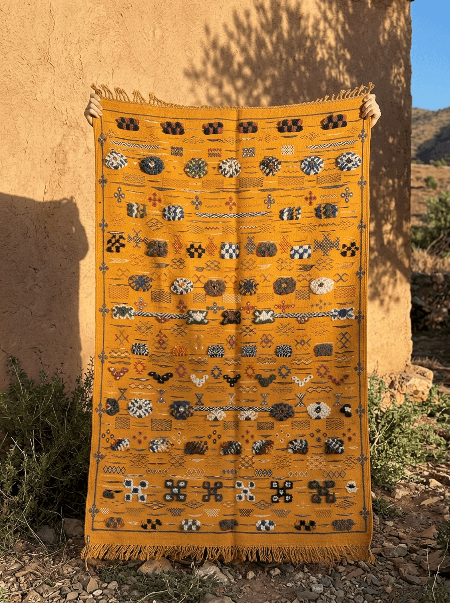 Handwoven Moroccan Area Rug