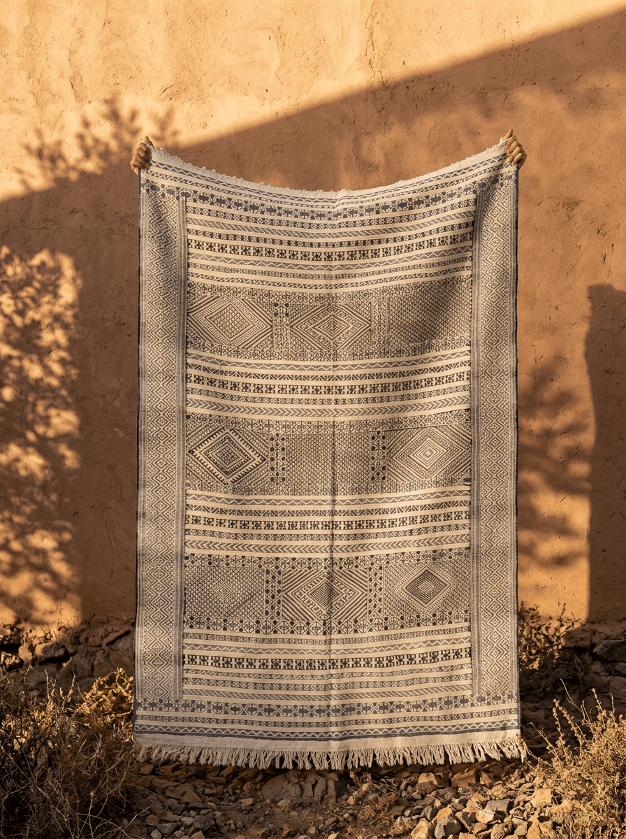 Handwoven Moroccan Area Rug
