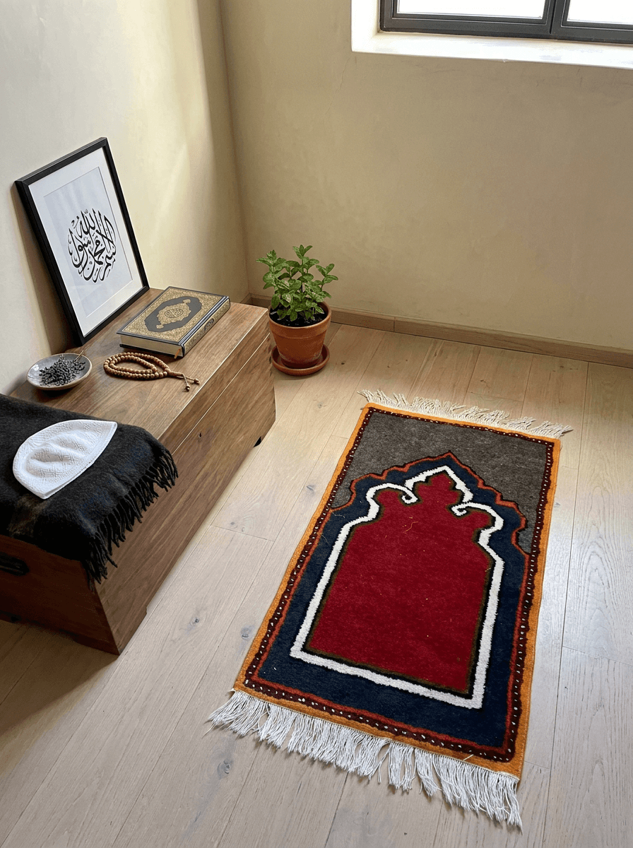 Taznakht Rug, 122 x 70 cm (Mihrab)