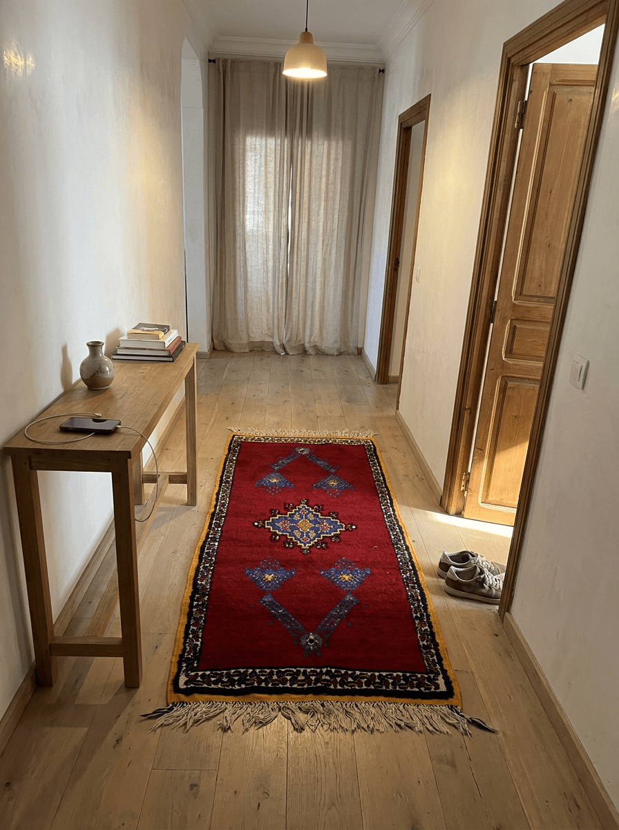Taznakht Rug, 186 x 85 cm