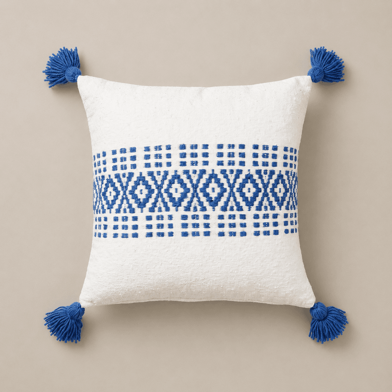 Handwoven Moroccan Cushion Cover view 4