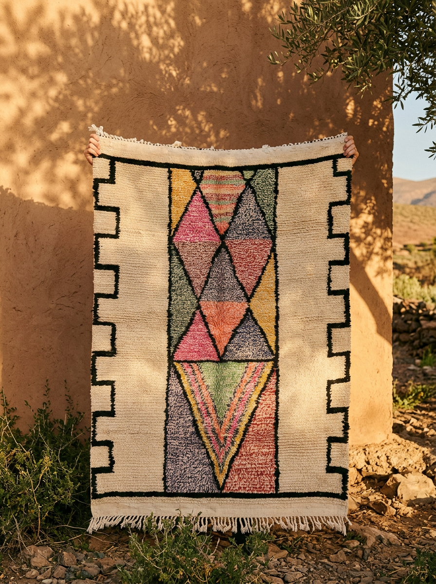 Handwoven Moroccan Area Rug