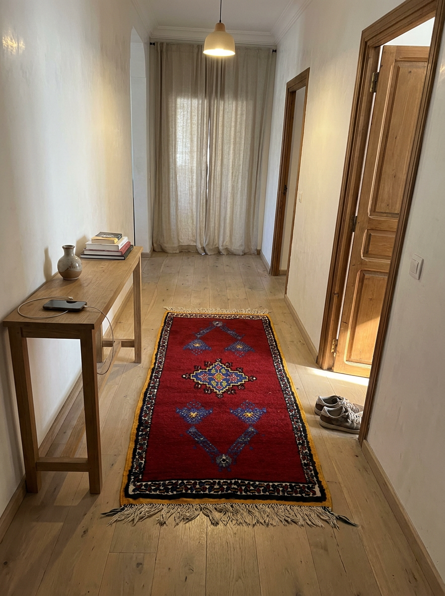 Taznakht Rug — 186 × 85 cm