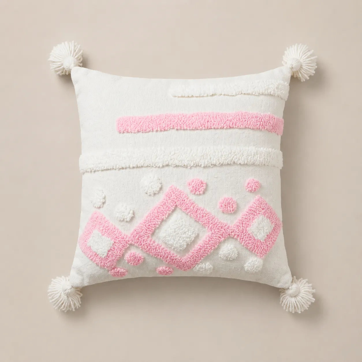 Handwoven Moroccan cushion cover