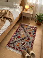 Handwoven Moroccan Accent Rug
